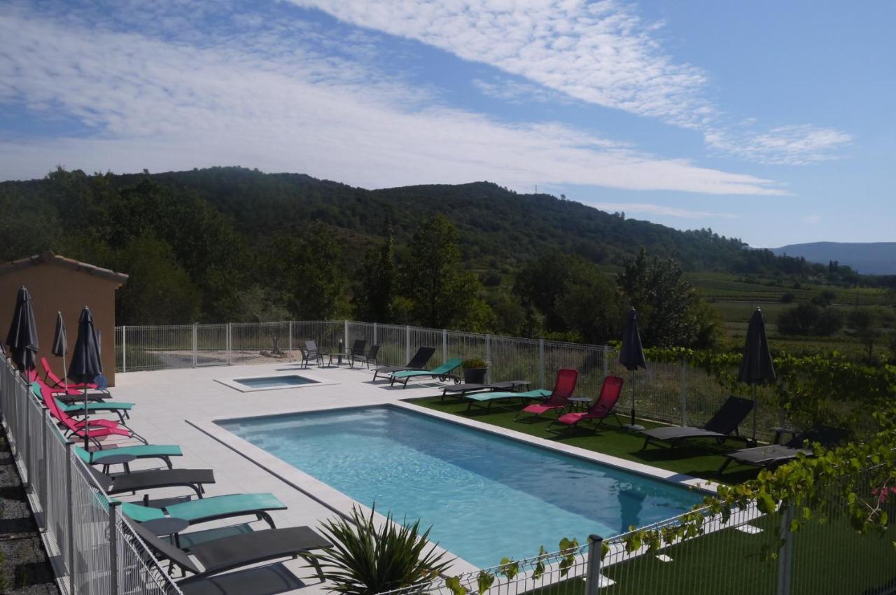 Les Oliviers Villa Vallon-Pont-d'Arc Luaran gambar